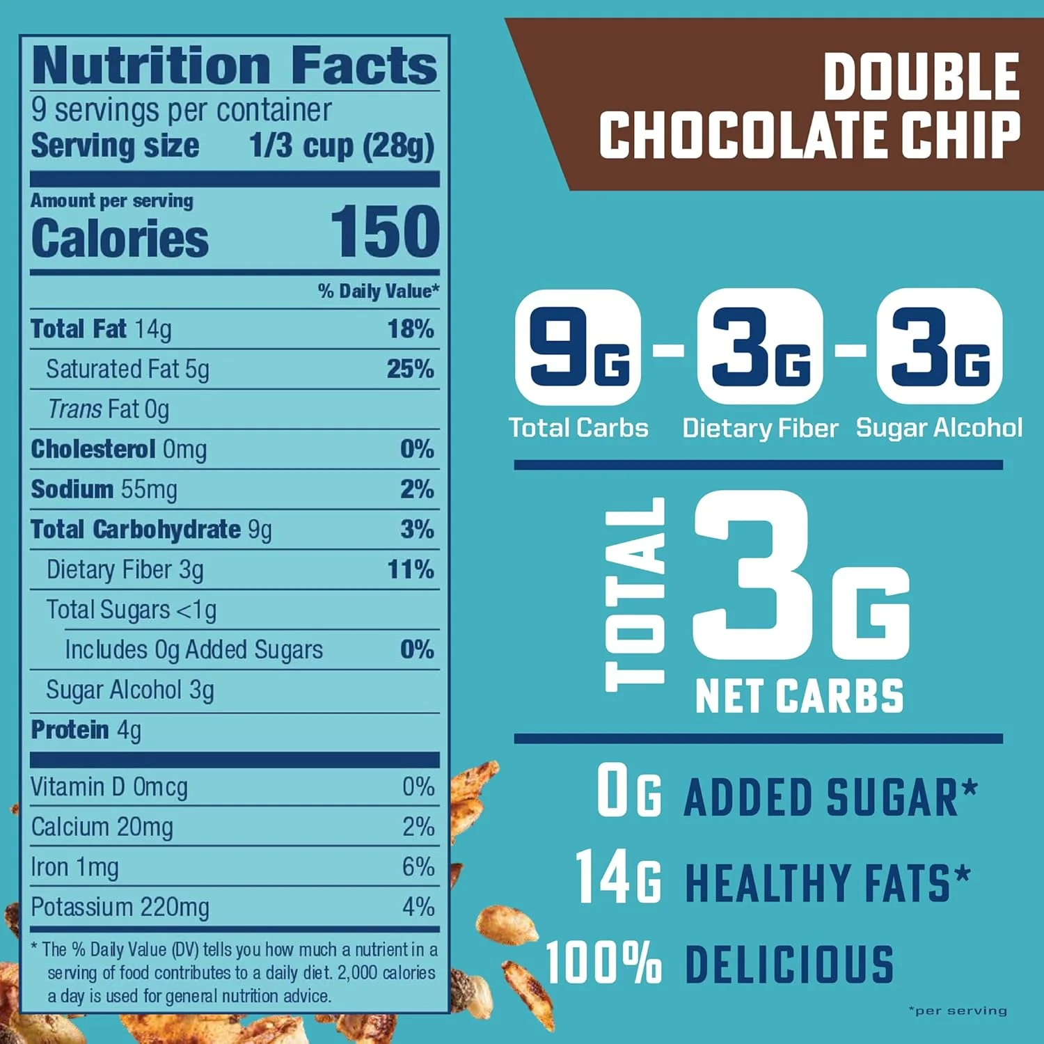 Double Chocolate Chip Keto Granola - Image 5
