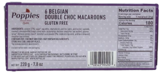 Double Chocolate Drizzle Macaroon Cookies - Image 2