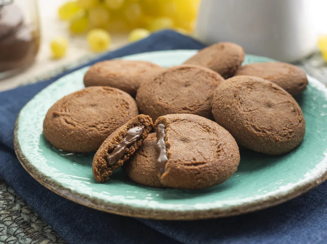 Double Chocolate Filled Breakfast Biscuits (4 Pack) - Image 2