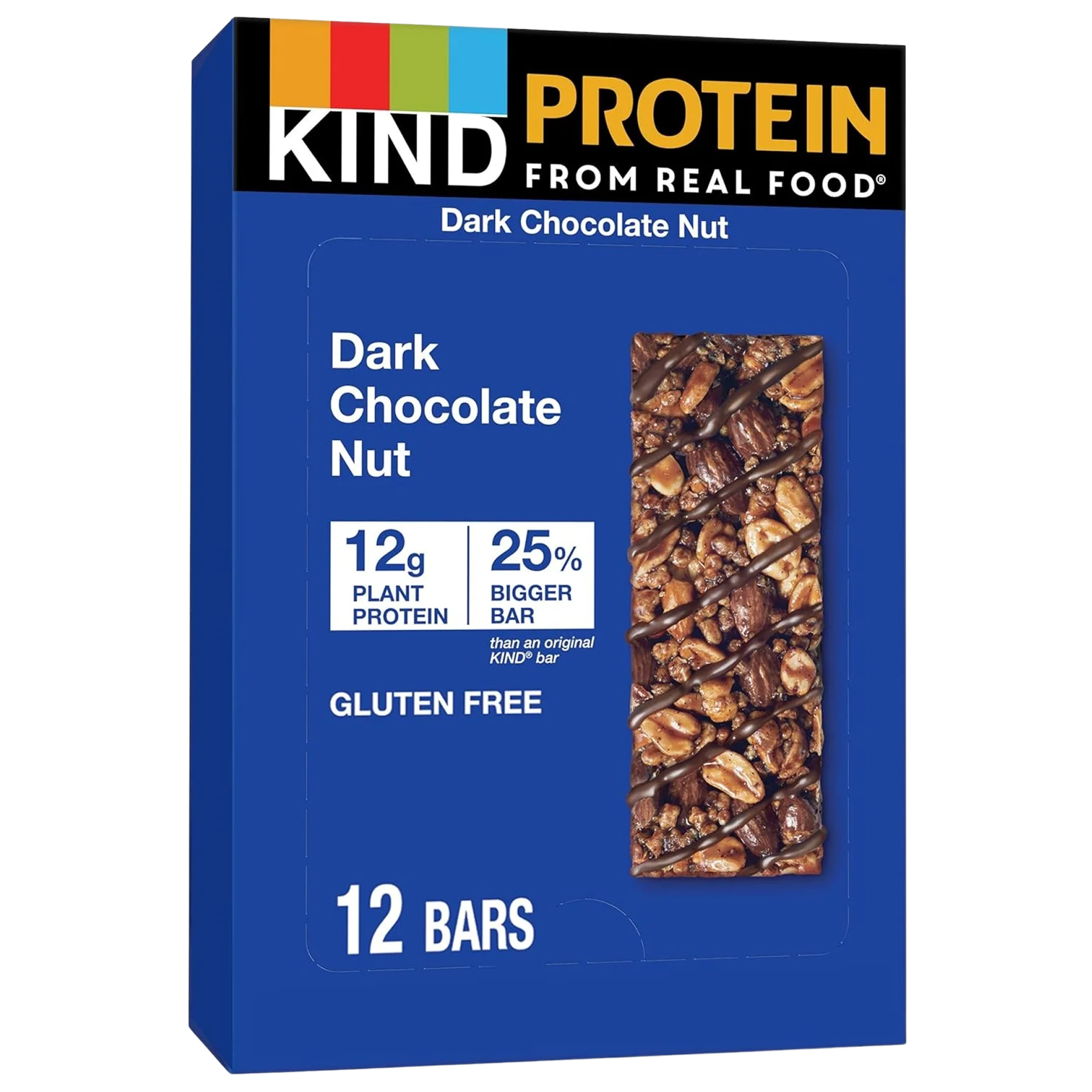 Dark Chocolate Nut Protein Bars (12 CT)