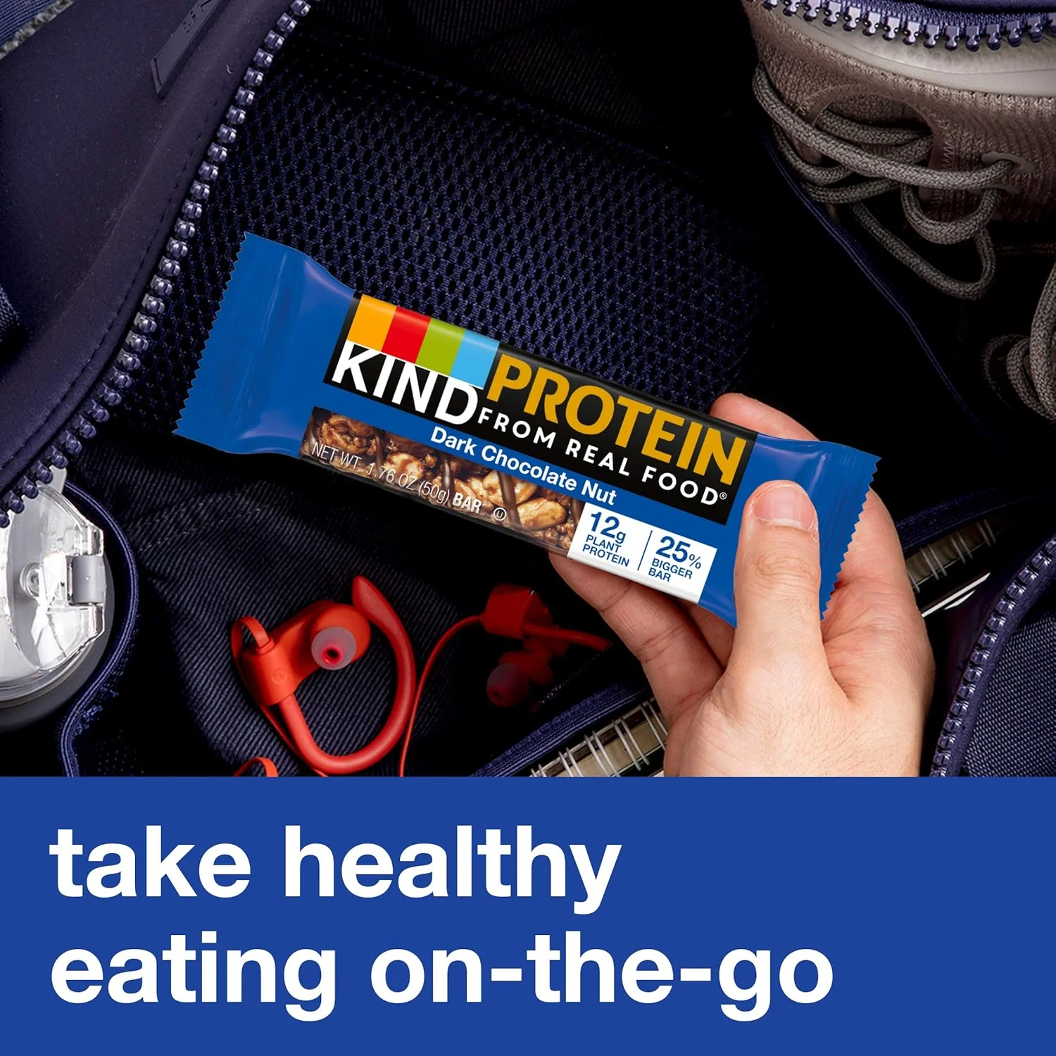 Dark Chocolate Nut Protein Bars (12 CT) - Image 7