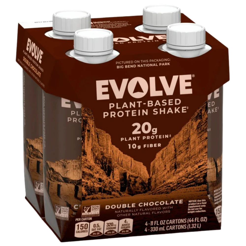 Double Chocolate Ready-To-Drink Protein Shake (4 Pack)