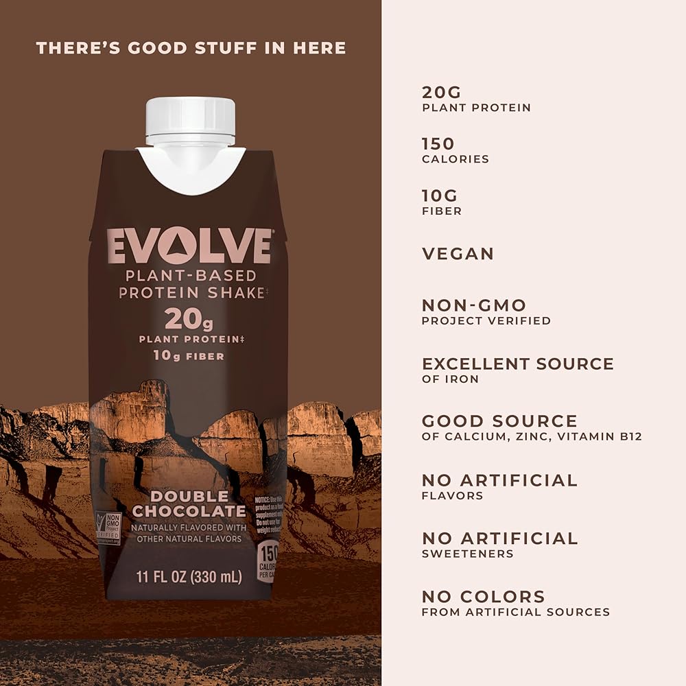 Double Chocolate Ready-To-Drink Protein Shake (4 Pack) - Image 2