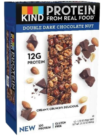 Double Dark Chocolate Protein Bar (12 CT)