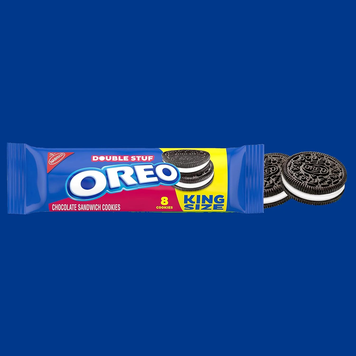Double Stuf Chocolate Sandwich Cookies - Image 2
