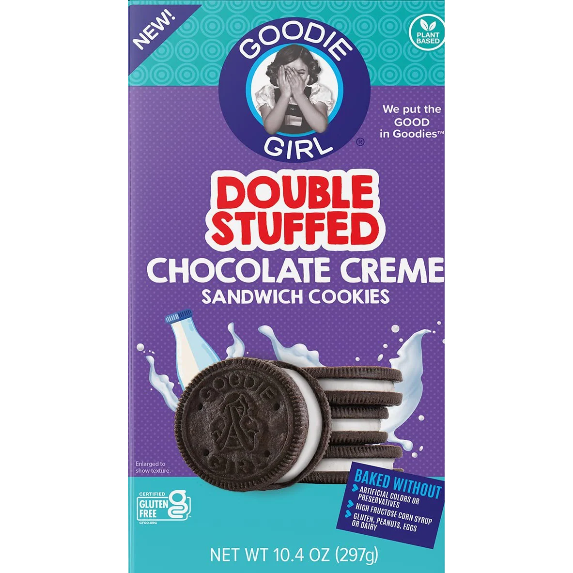 Double Stuffed Chocolate Cream Cookie