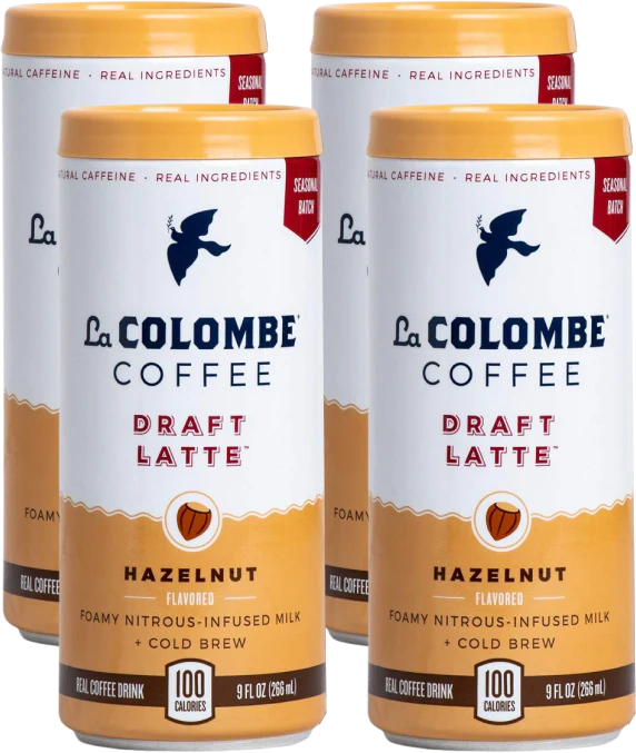 Draft Latte Hazelnut (4 Pack)