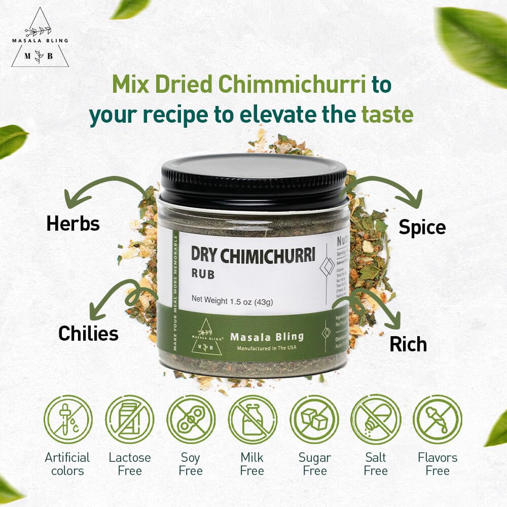Dried Chimichuri Rub Seasoning - Image 3
