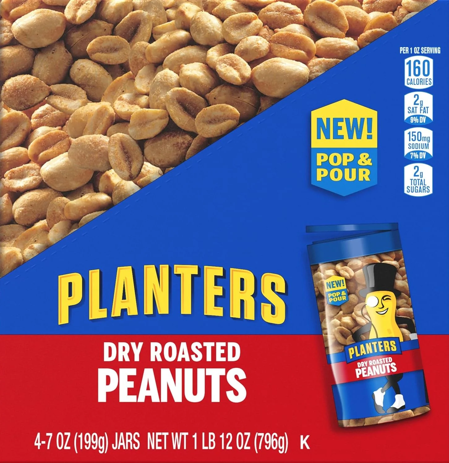 Dry Roasted Peanuts Pop & Pour (4CT) - Image 2