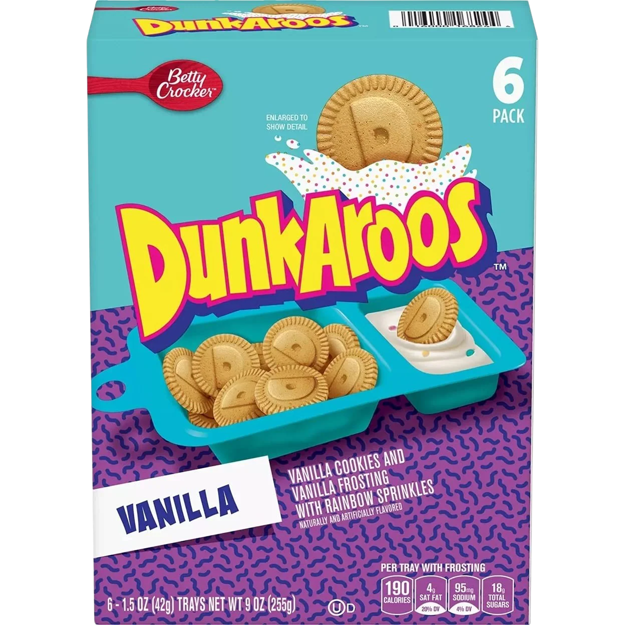 Vanilla Cookies & Frosting 6Ct