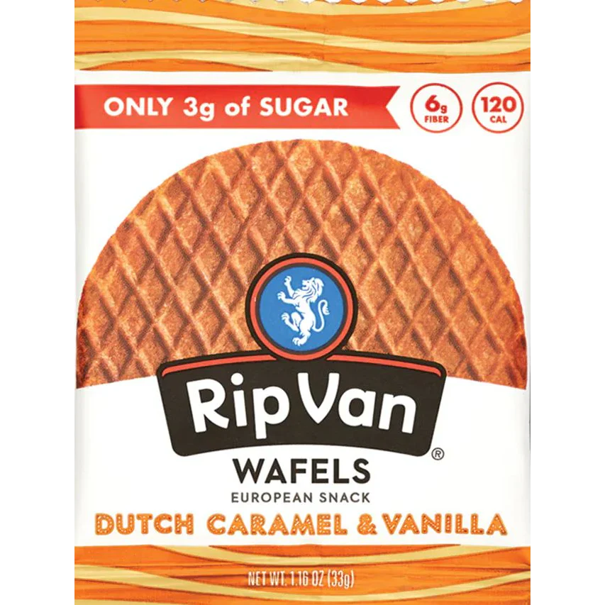 Dutch Caramel & Vanilla Wafels (12 Pack) - Image 2