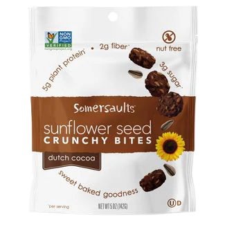 Dutch Cocoa Sunflower Seed Crunchy Bites
