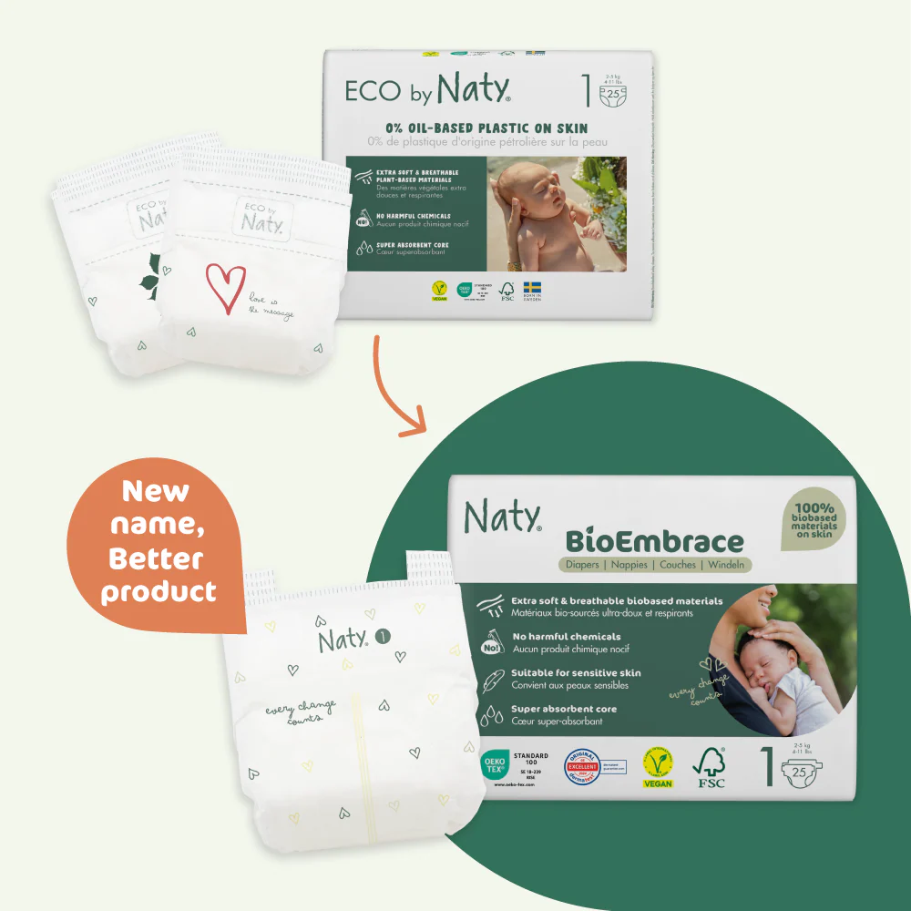 Eco Diapers Size 1 (25 CT) - Image 3