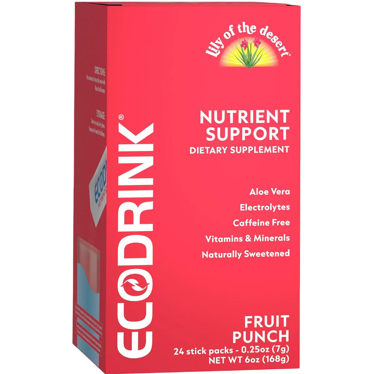 EcoDrink Nutrient Support - Fruit Punch (24 CT)