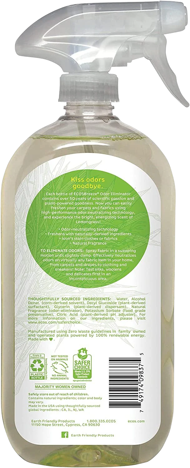 Lemongrass Fabric And Carpet Odor Eliminator - Image 2