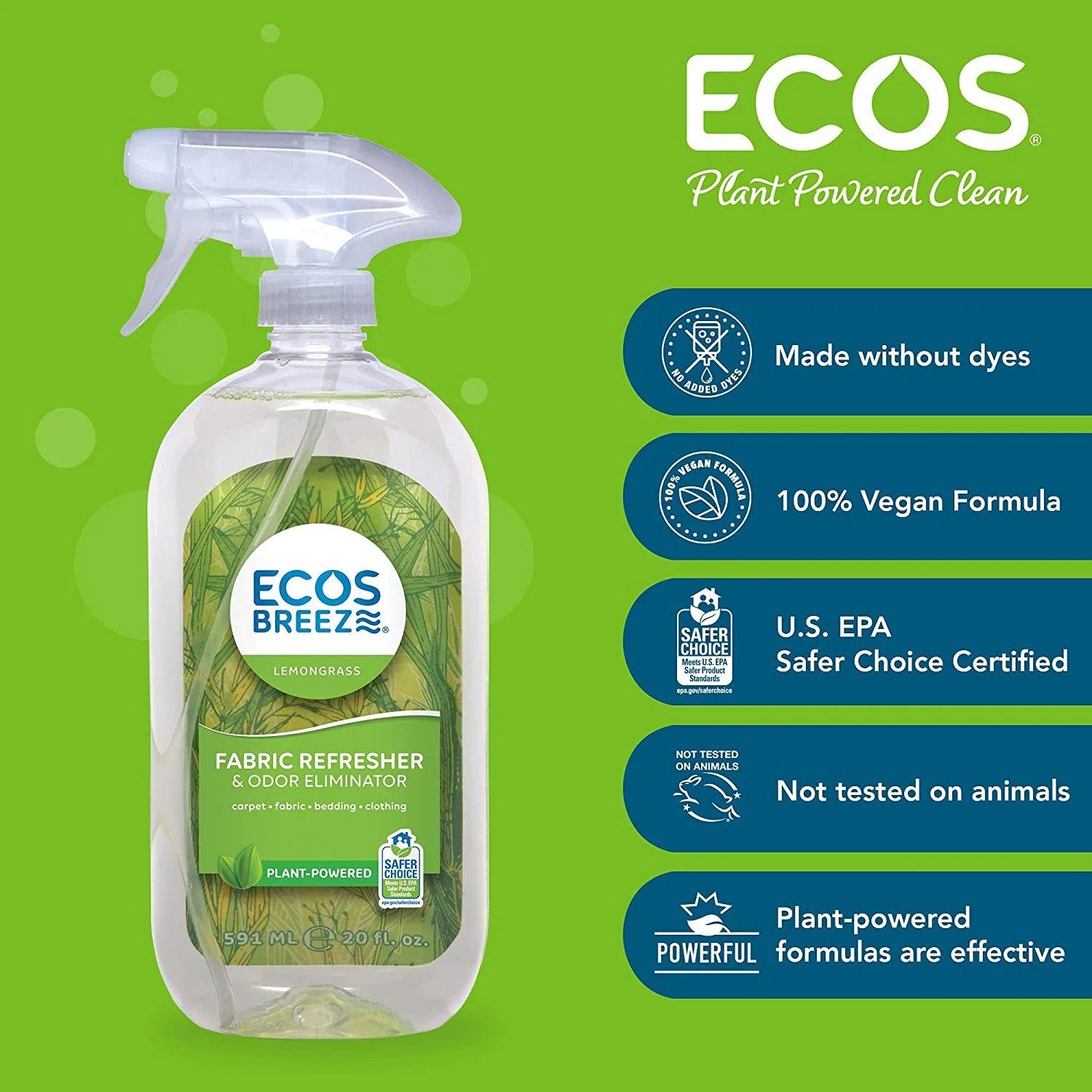 Lemongrass Fabric And Carpet Odor Eliminator - Image 3