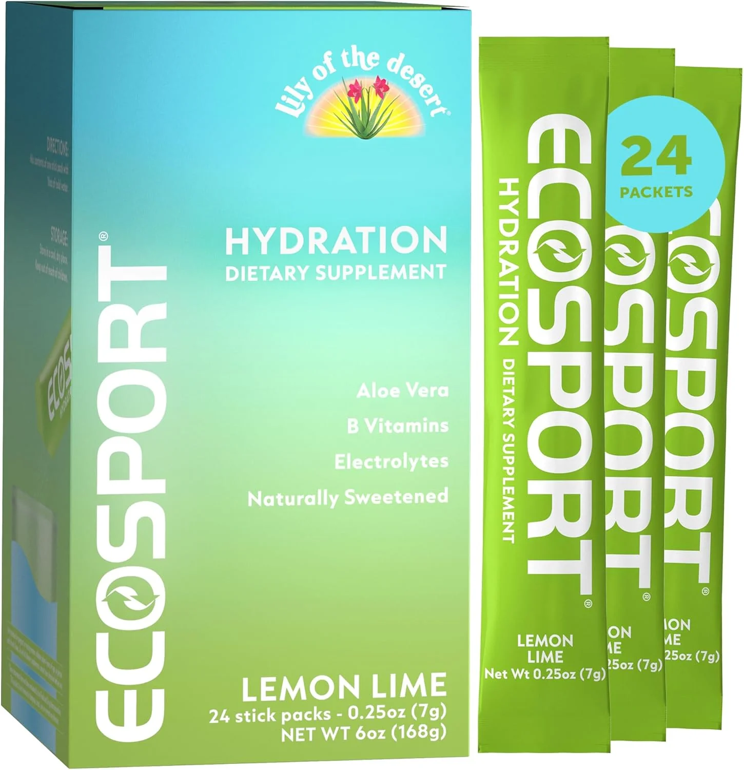EcoSport Nutrient Support - Lemon Lime (24 CT) - Image 3