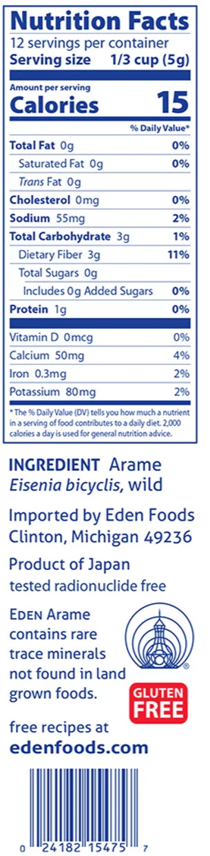 Arame Wild Sea Vegetable Snack - Image 2