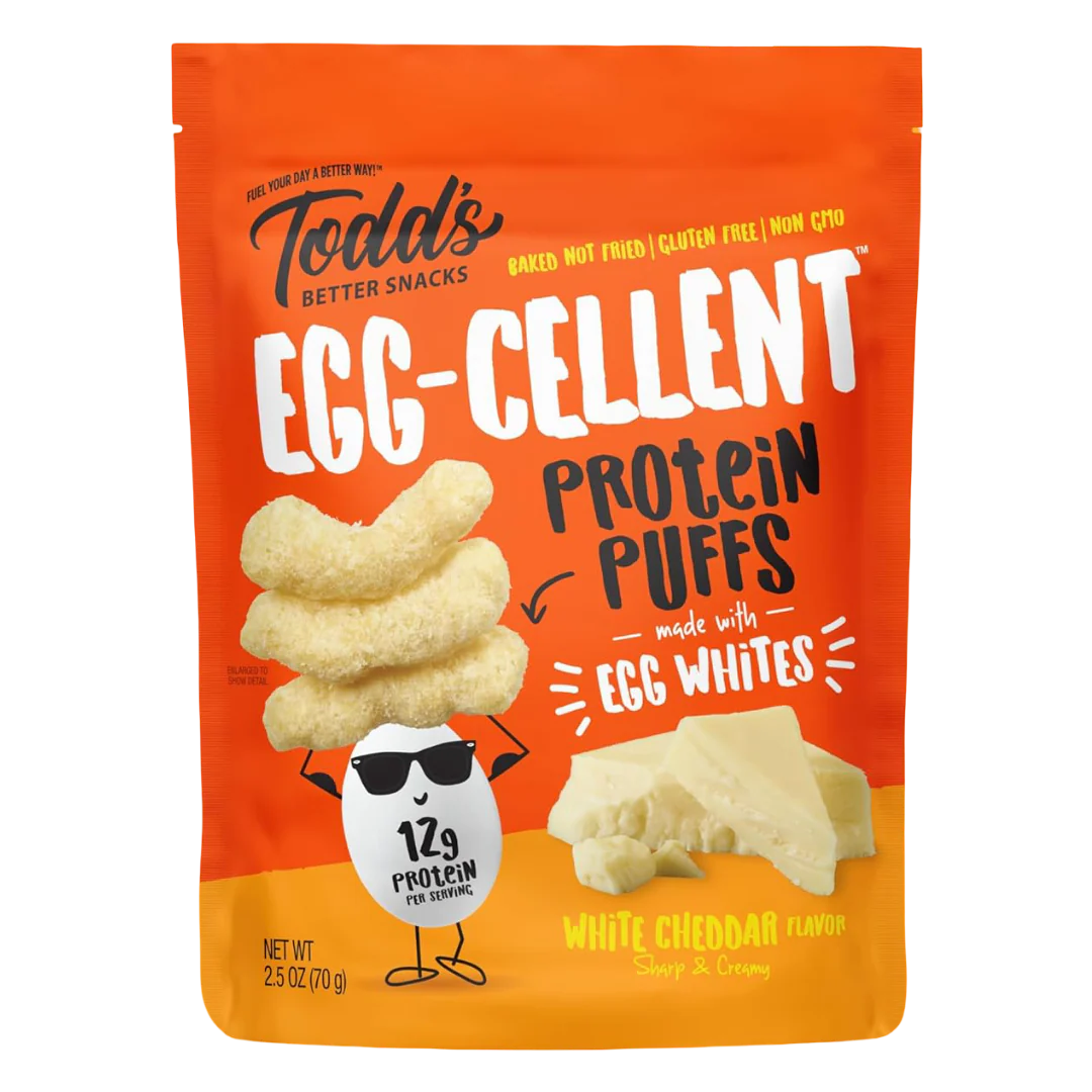 Egg-Cellent Protein Puffs - White Cheddar