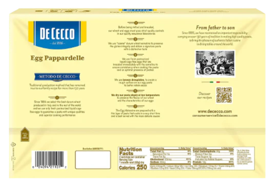 Egg Pappardelle Pasta - Image 3