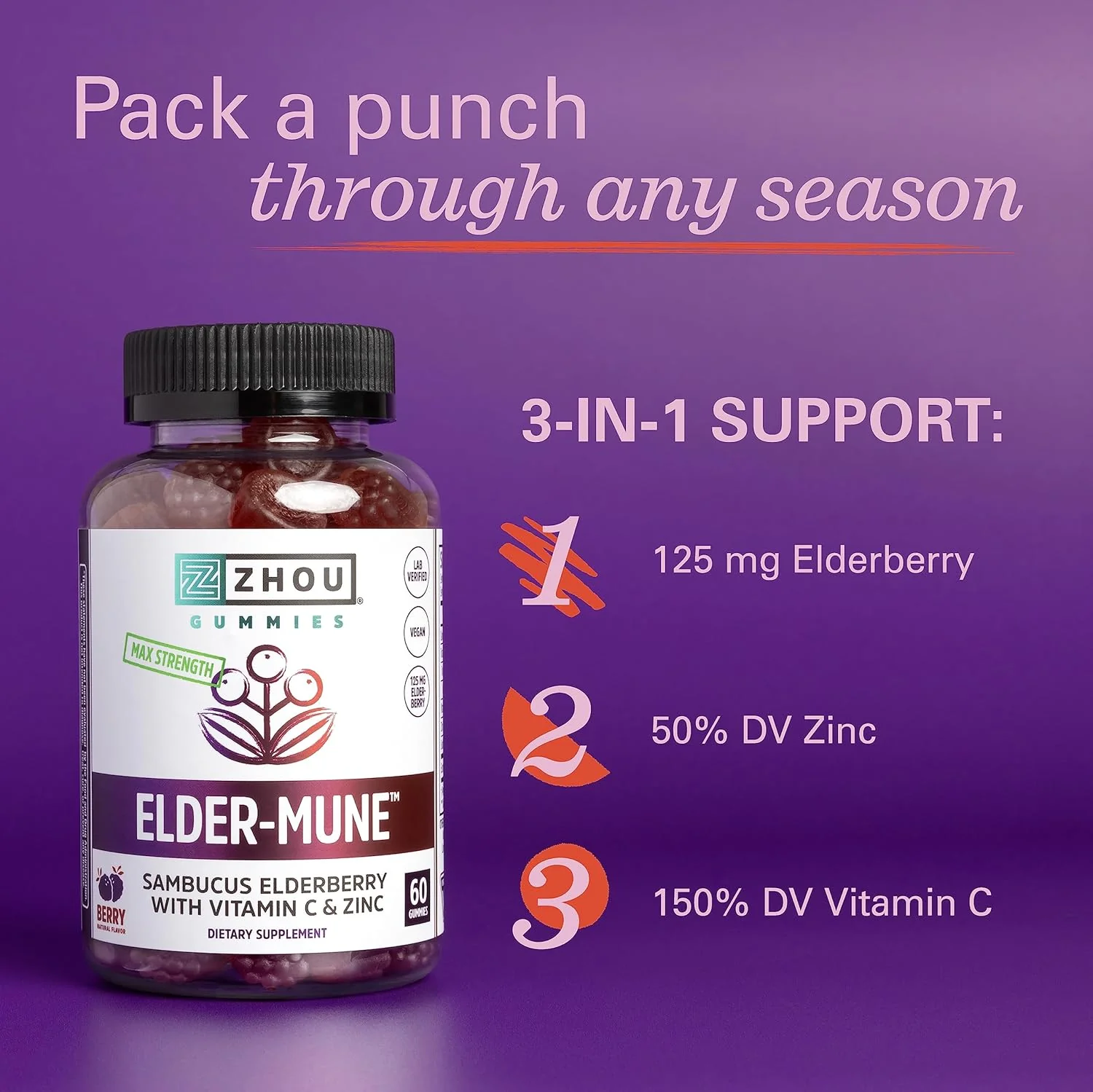 Elderberry Immune Gummies - Image 3