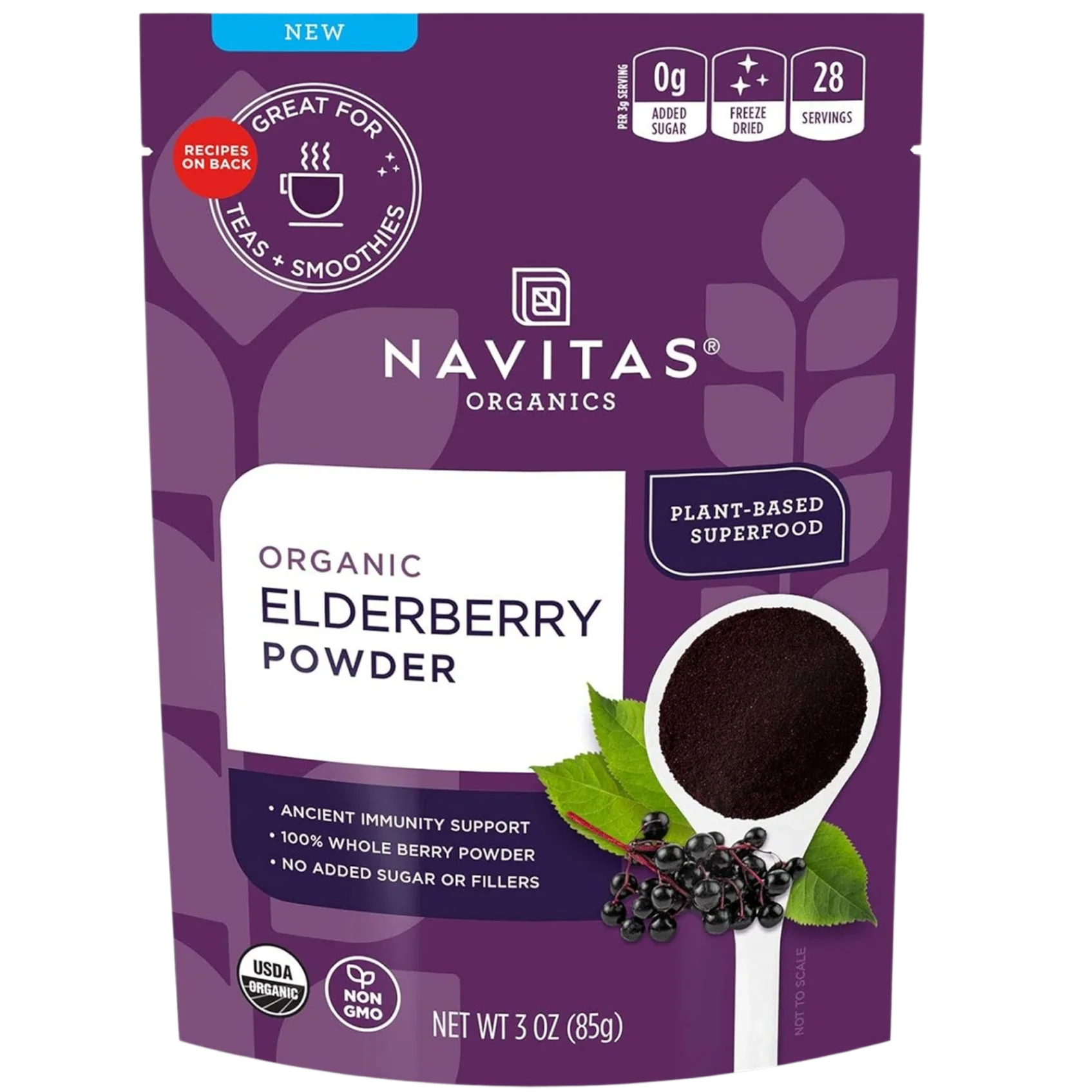 Organic Elderberry Powder