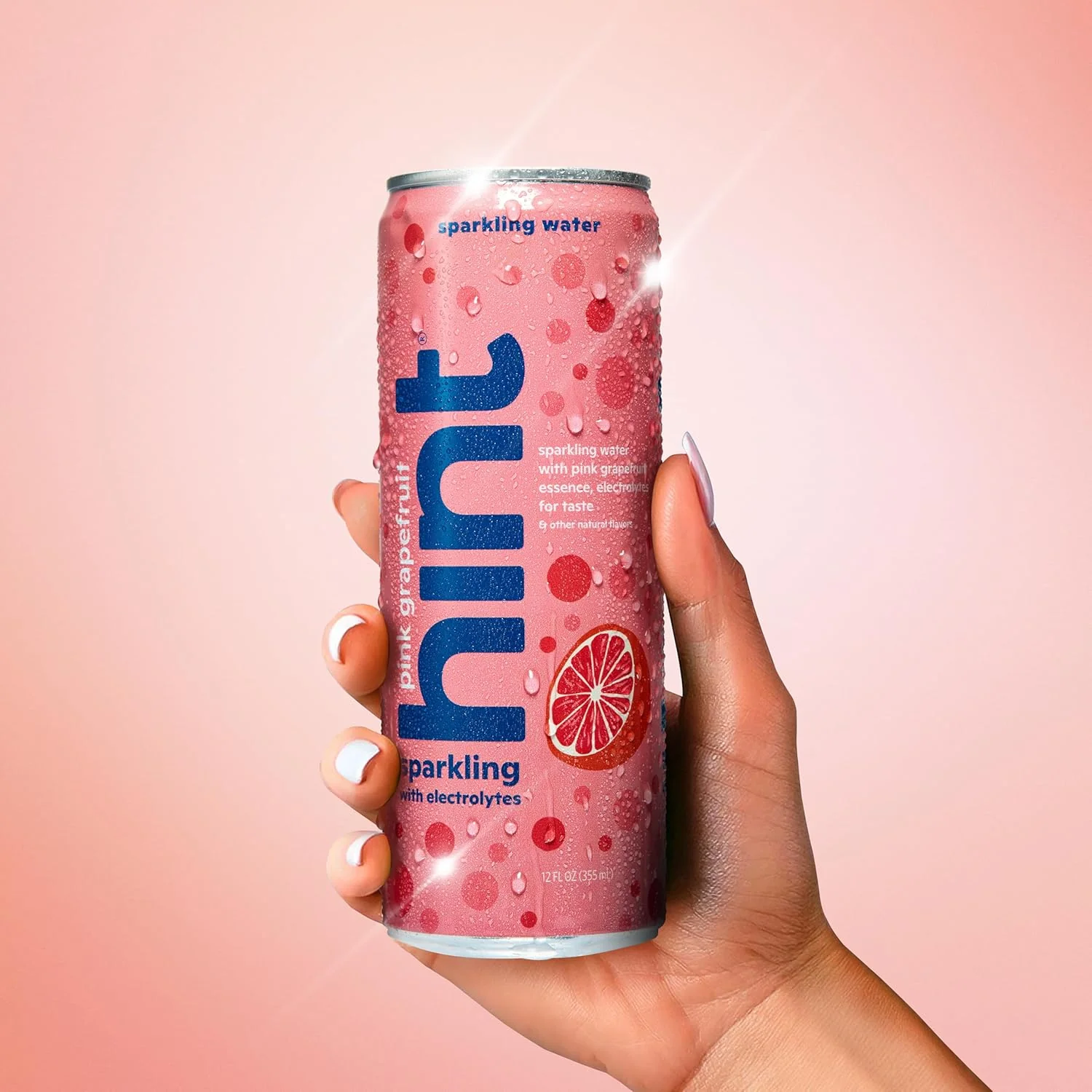 Electrolyte Sparkling Water - Pink Grapefruit (12 Pack) - Image 4