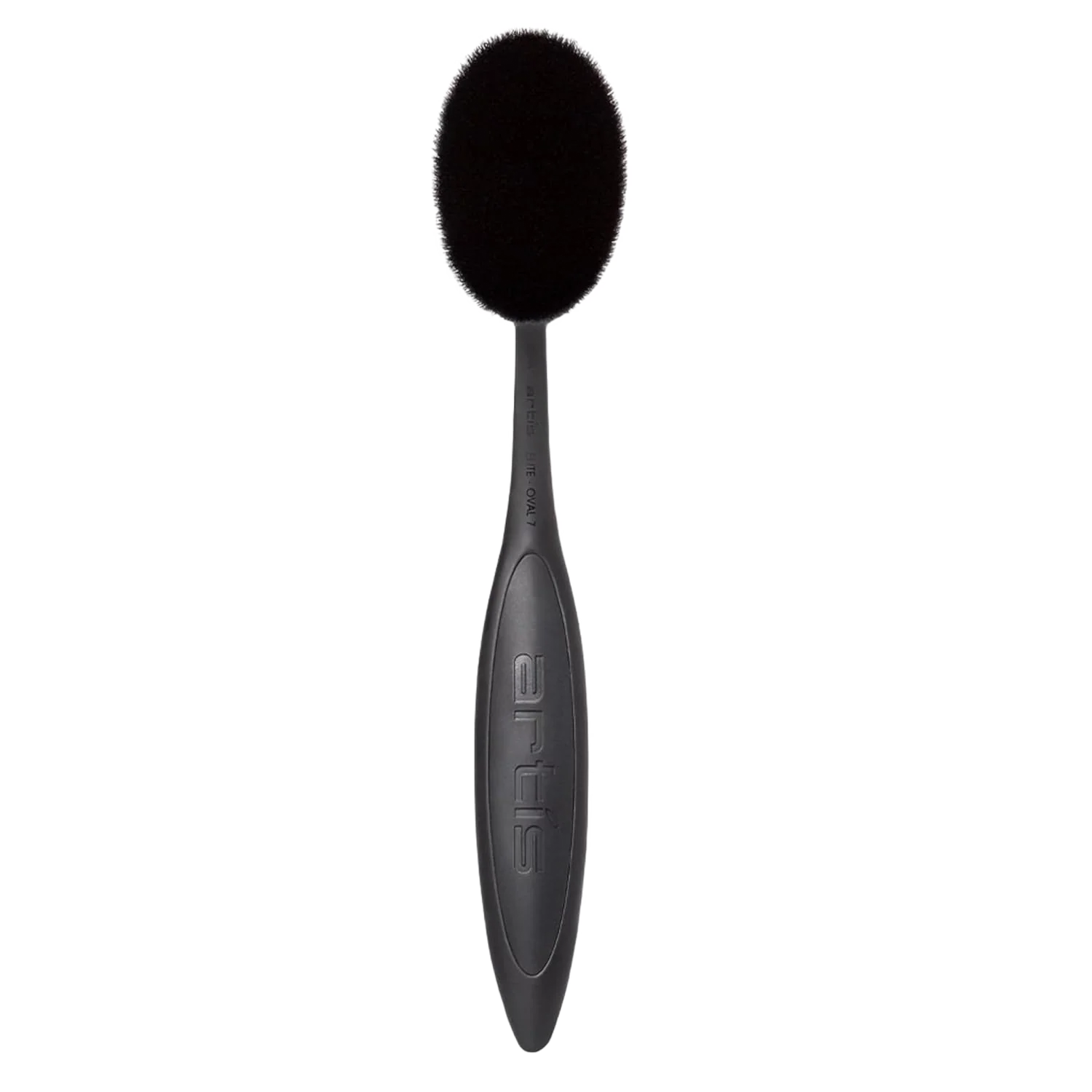 Elite Oval 7 Makeup Brush - Black - Image 6