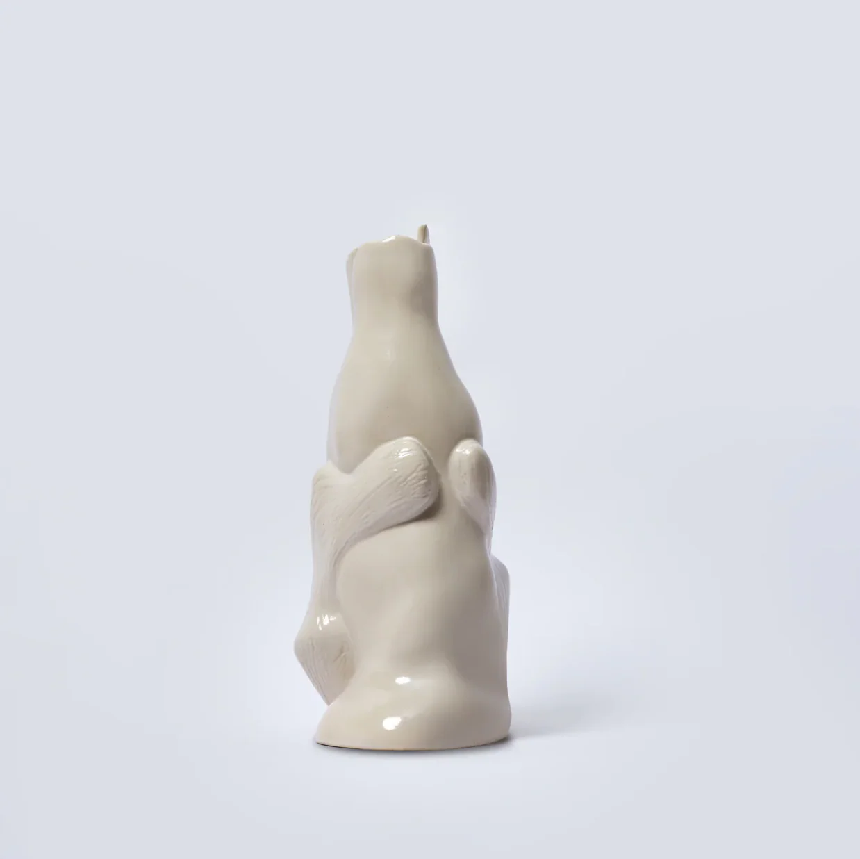 Embracing Unity Recycled Ceramics Vase Beige - Image 4