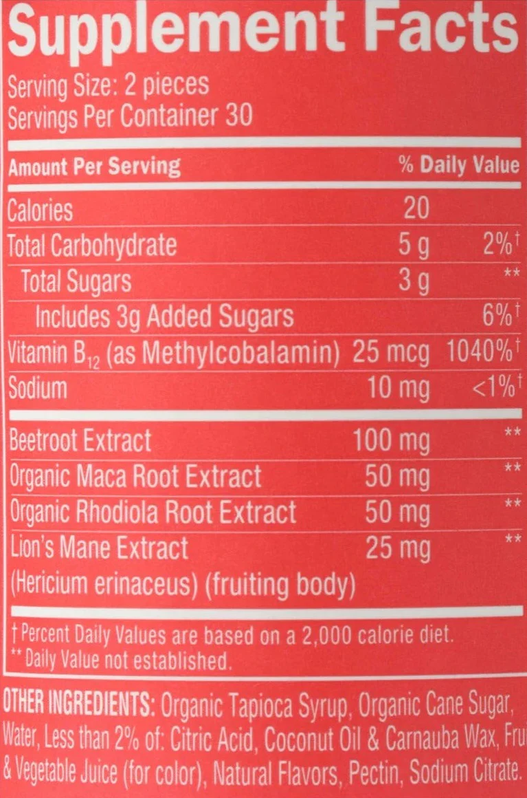 Energize Pre-Workout Gummies - Image 2