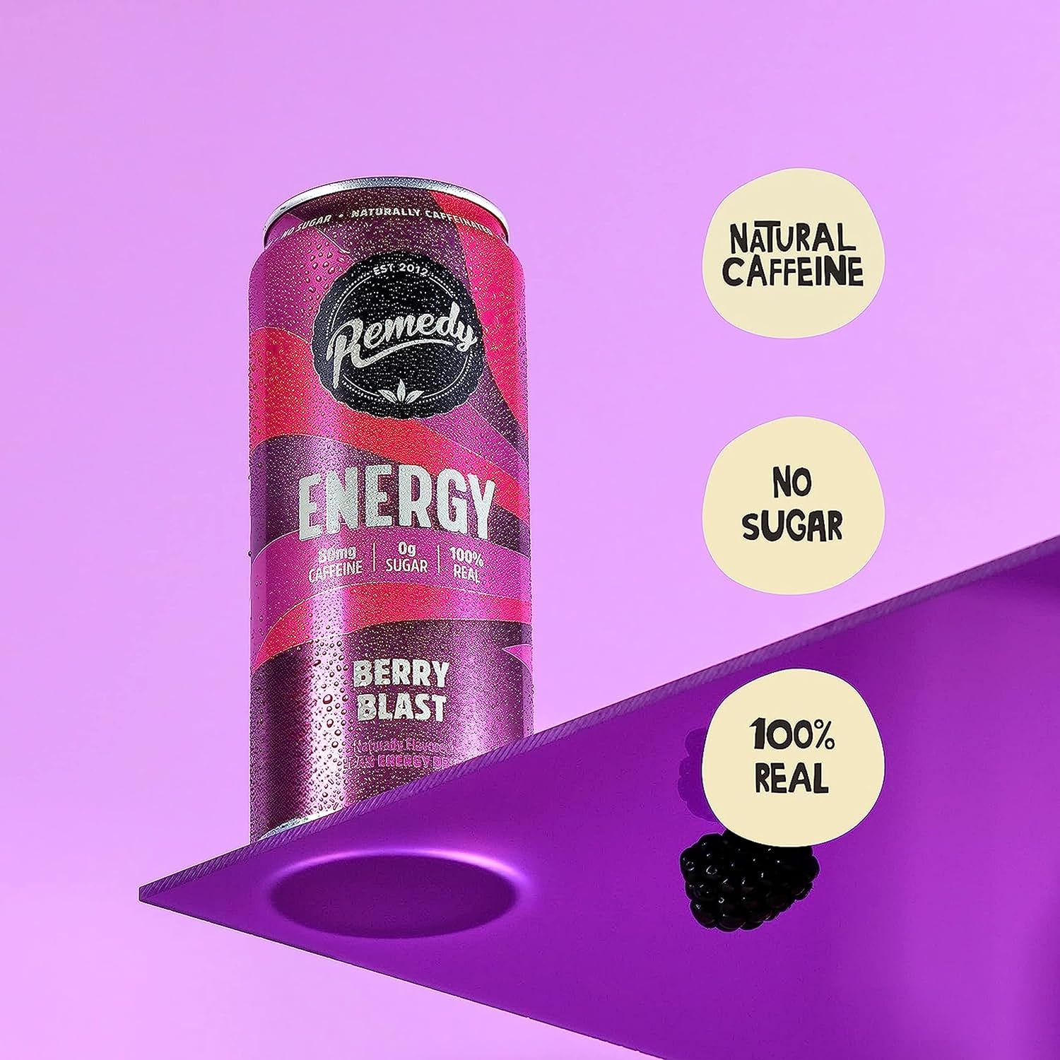 Energy Berry Blast Kombucha (4 Pack) - Image 3