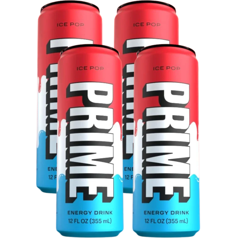 Energy Drink - Ice Pop  (4 Pack)