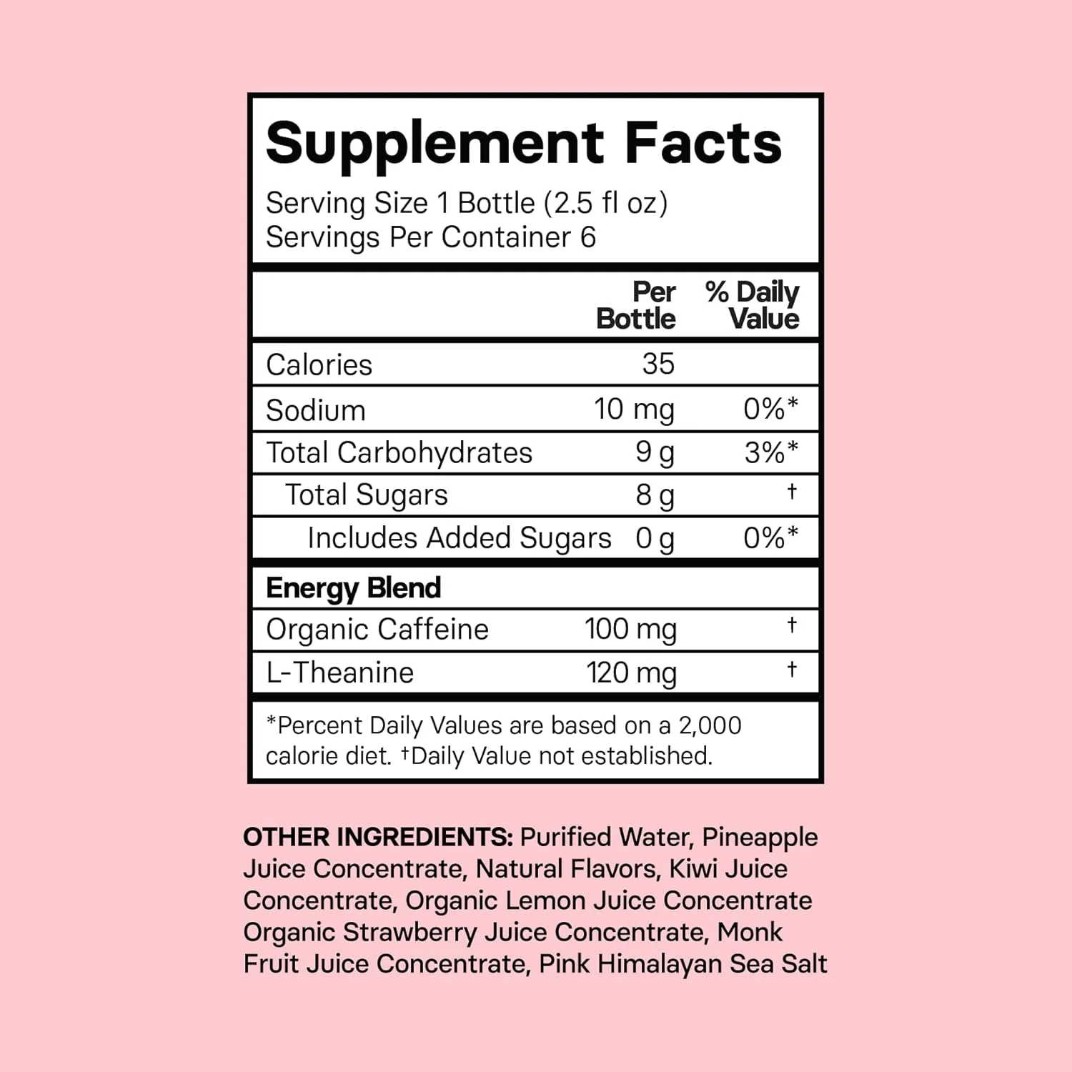Clean All Day Energy Shots - Strawberry Kiwi (12 Pack) - Image 5