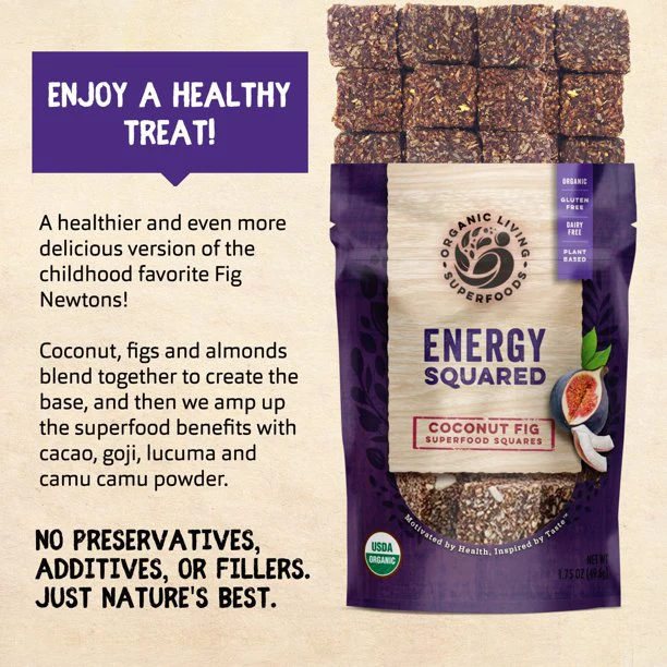 Energy Squares Coconut Fig - Image 2