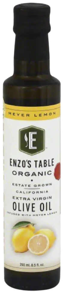 Lemon Infused Organic Extra Virgin Olive Oil