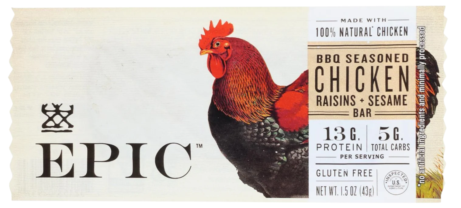 Bbq Seasoned Chicken Raisin Sesame Bar