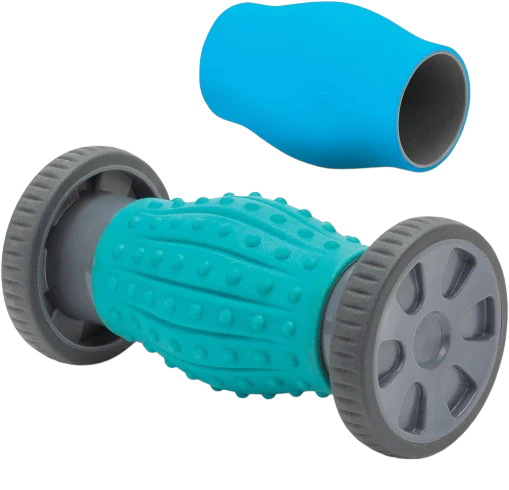 2-in-1 Foot Massage Roller with Interchangeable Massage Heads