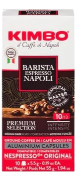 Espresso Napoli Coffee Nespresso Original Capsules (10 CT)