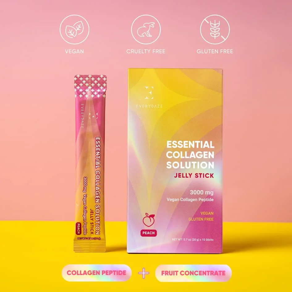 Essential Collagen Solution Jelly Stick - Peach (10 CT) - Image 3