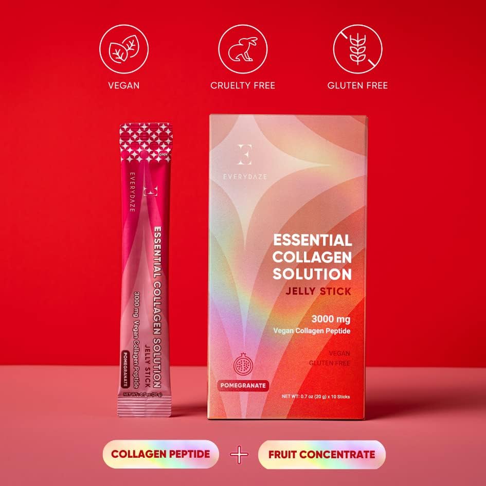 Essential Collagen Solution Jelly Stick - Pomegranate (10 CT) - Image 3
