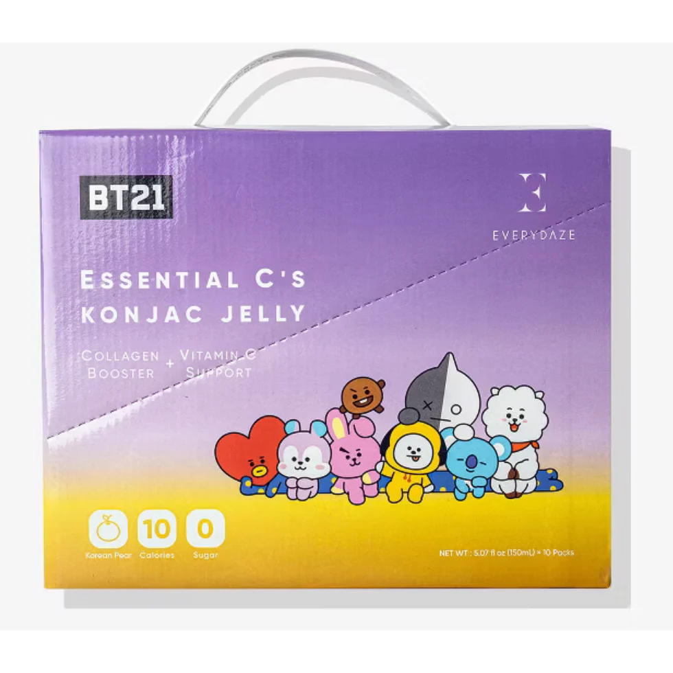 Essential C's Konjac Jelly - Korean Pear (10 CT) - Image 2