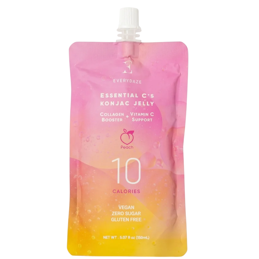 Essential C's Konjac Jelly - Peach (10 CT) - Image 3
