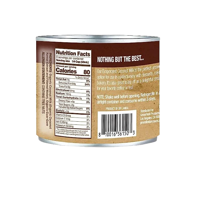 Evaporated Coconut Milk (12 Pack) - Image 3