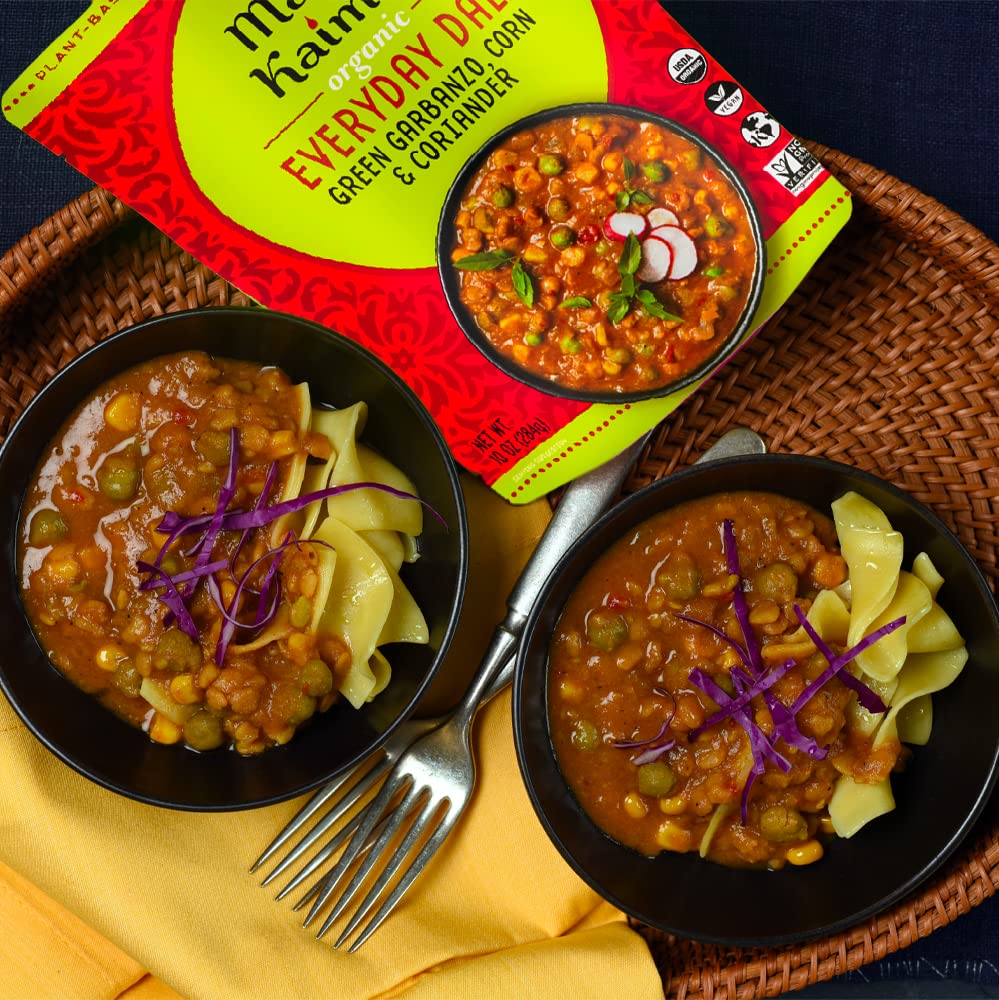 Everyday Dal Green Garbanzo, Corn & Coriander (6 Pack) - Image 5
