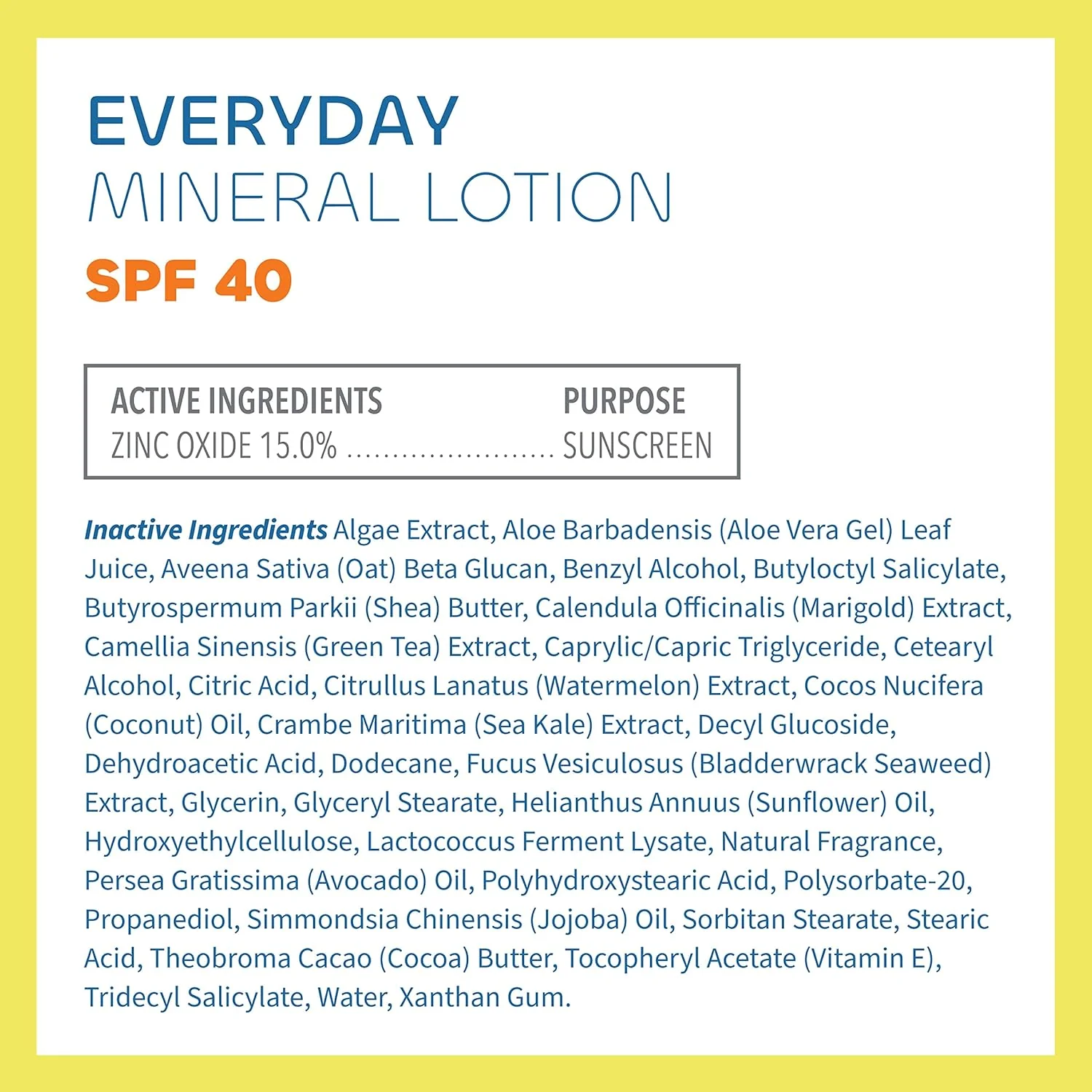 Everyday Mineral SPF 40 Sunscreen Lotion - Image 2