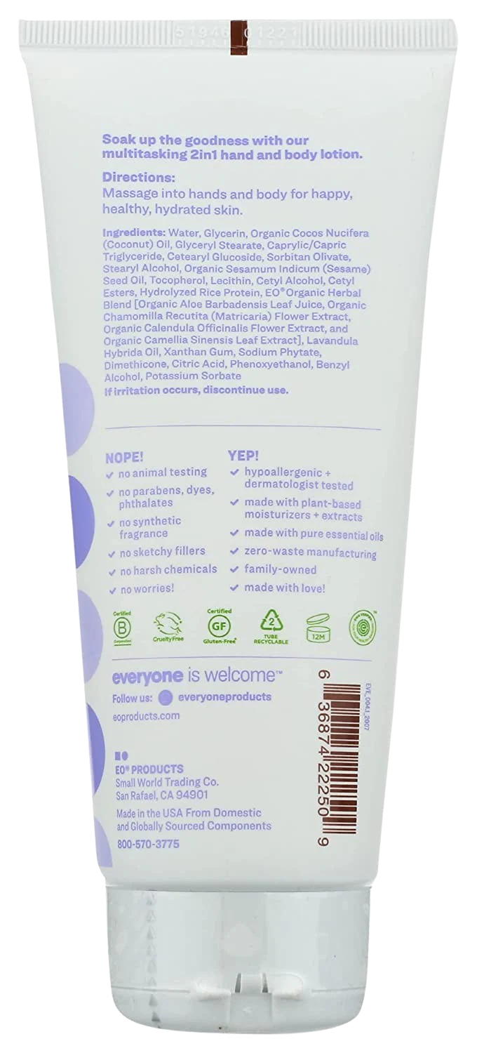 Lavender Aloe Nourishing Hand & Body Lotion - Image 4