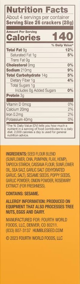 Everything Grain Free Crackers - Image 4