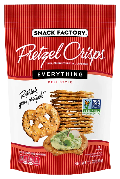 Everything Seasoning Pretzel Crisp