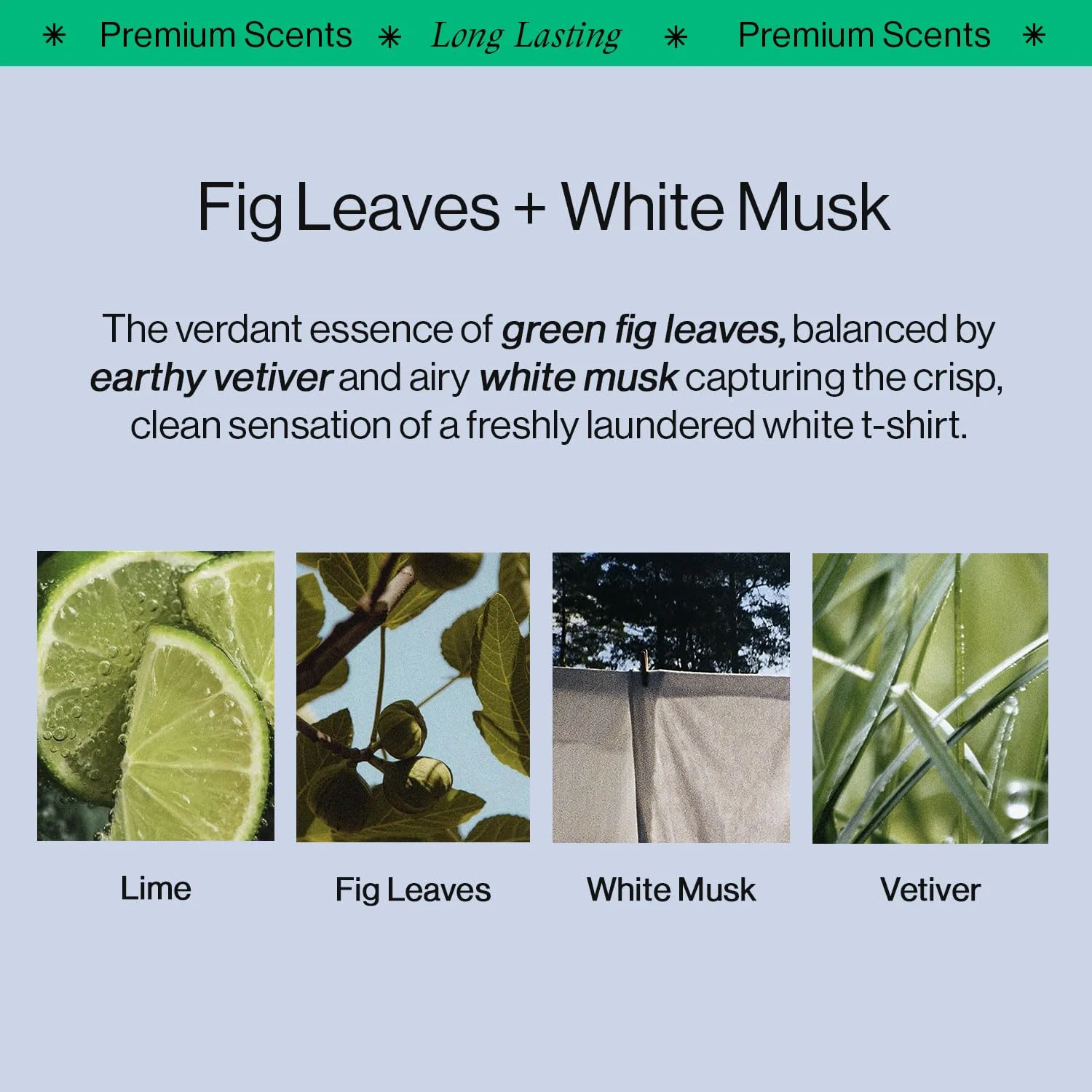 Exfoliating Body Soap Bar Fig Leaf White Musk - Image 2