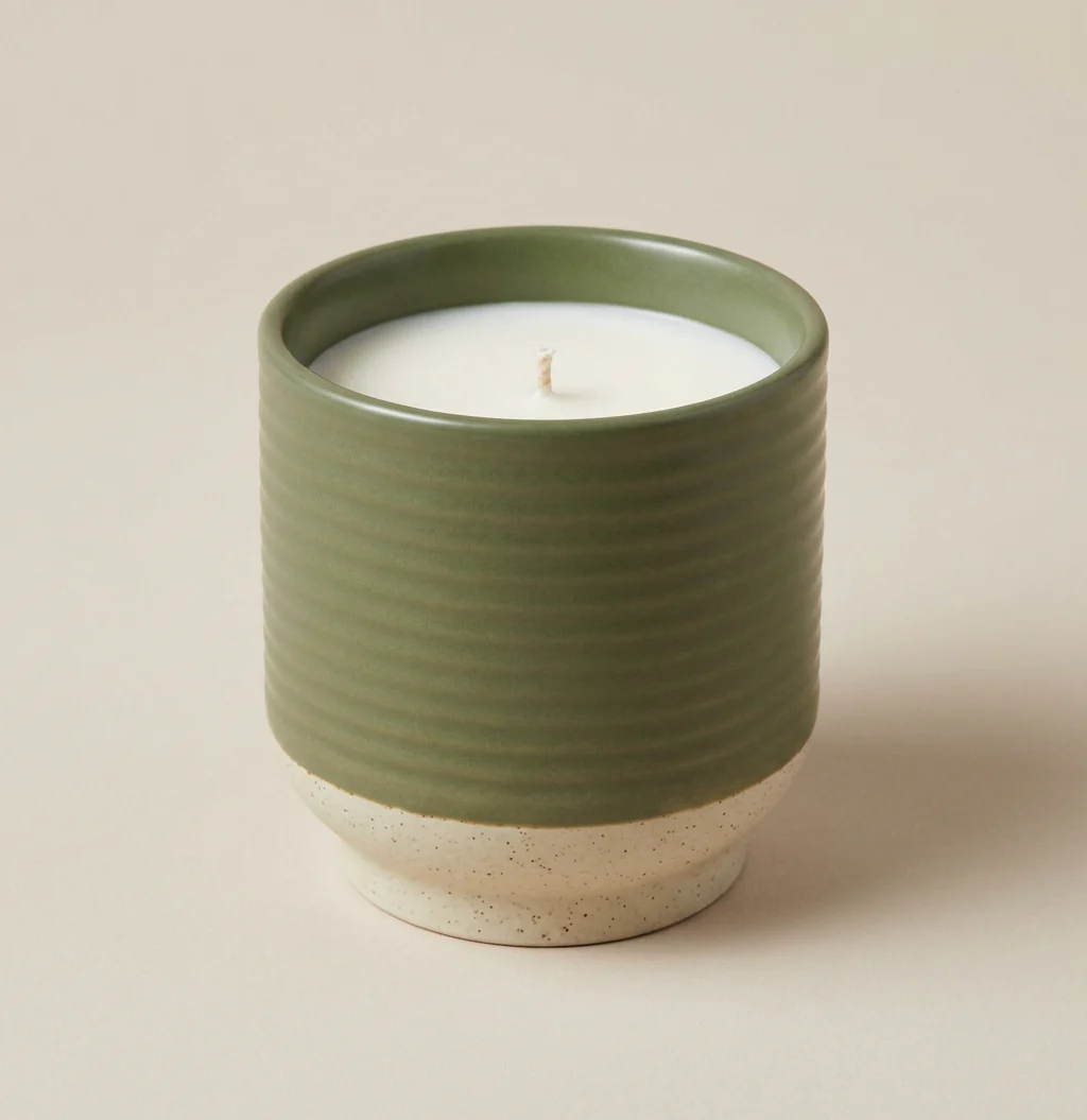Exposed Clay Candle - Fresh Eucalyptus - Image 3